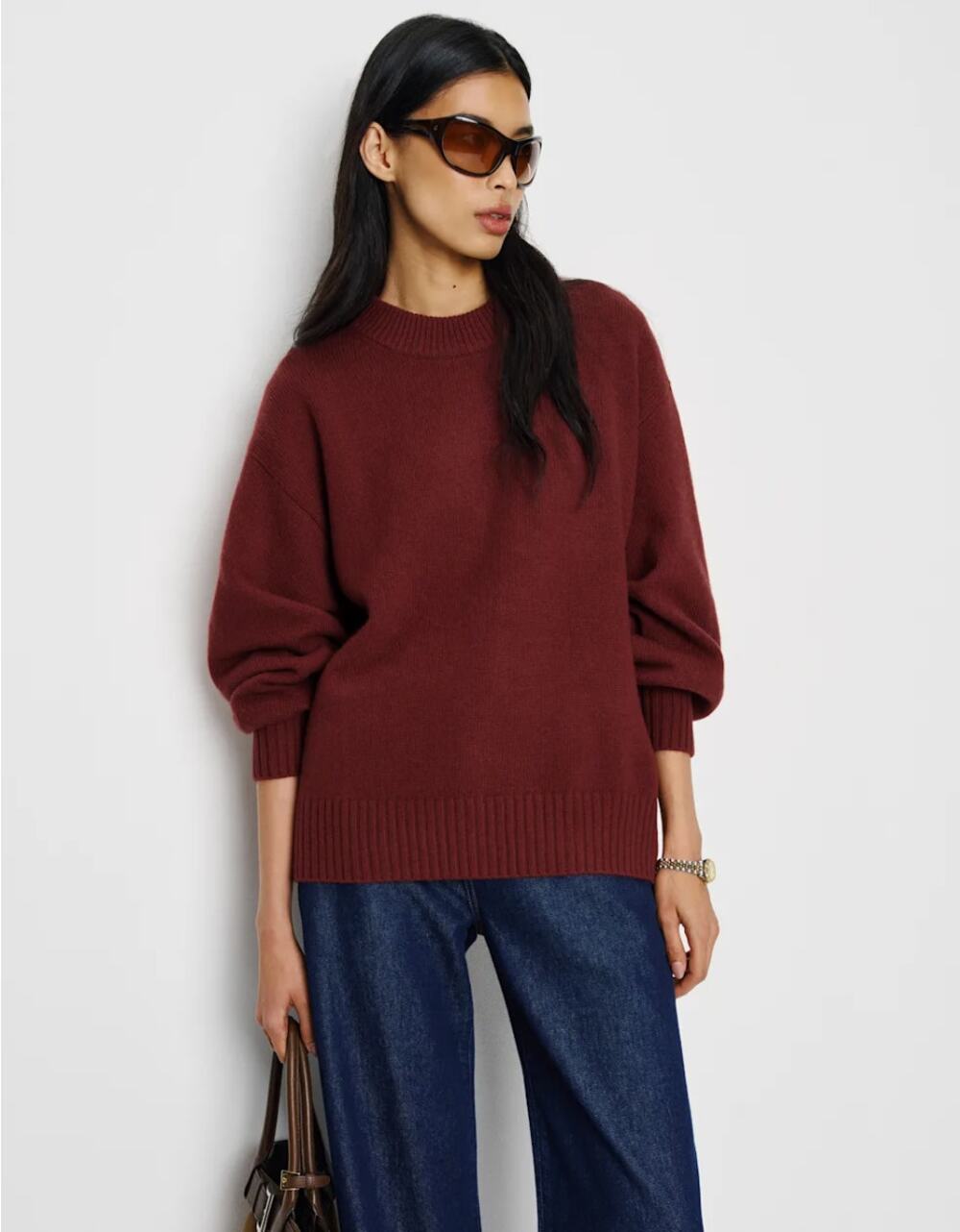 Reformation Size S Cashmere Boyfriend Sweater NWT Pullover